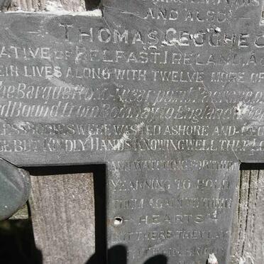 HARWOOD Albert George -1892 :: GEOGHEGAN Thomas -1892 :: 12 Shipmates -1892