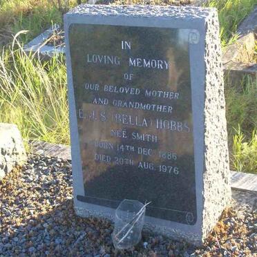 HOBBS E.J.S. nee SMITH 1886-1976