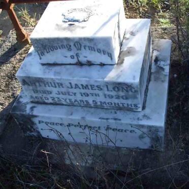 LONG Arthur James -1920