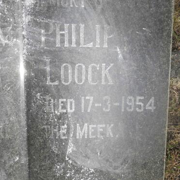 LOOCK William Philip James 1877-1954