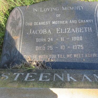 STEENKAMP Jacoba Elizabeth 1908-1975