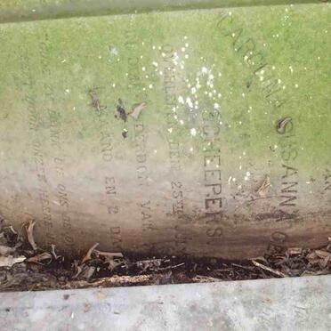 SCHEEPERS Carolina Susanna -188?