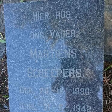 SCHEEPERS Martiens 1880-1942