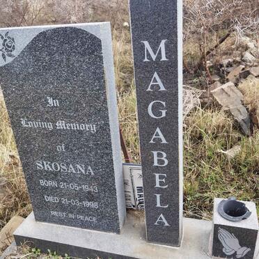 MAGABELA Skosana 1943-1998