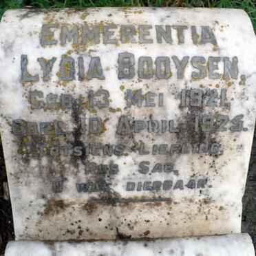 BOOYSEN Emmerentia Lydia 1921-1925