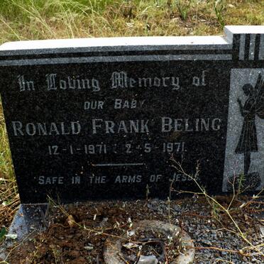 BELING Ronald Frank 1971-1971