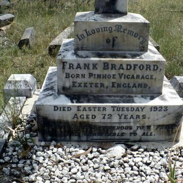 BRADFORD Frank -1923