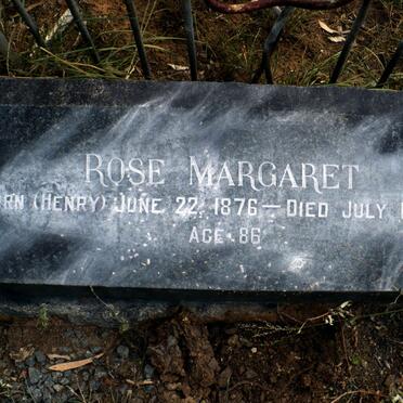 DEWEY Rose Margaret nee HENRY 1876-1962