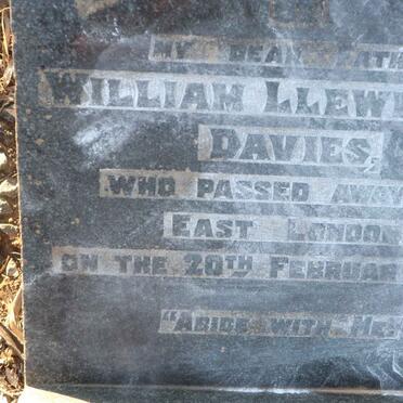 DAVIES William Llewellyn -1936