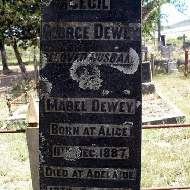DEWEY Cecil George 1887-1917