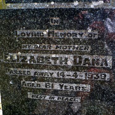 DANA Elizabeth -1939