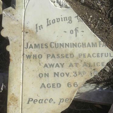 FAIRLIE James Cunningham -1926
