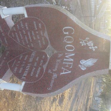 GQOMFA Victor Vuyisile 1949-1997