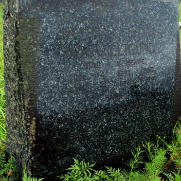 McGILLICUDDY Henry Charles 1877-1956 &amp; Martha Maria V.D.MERWE 1880-1941