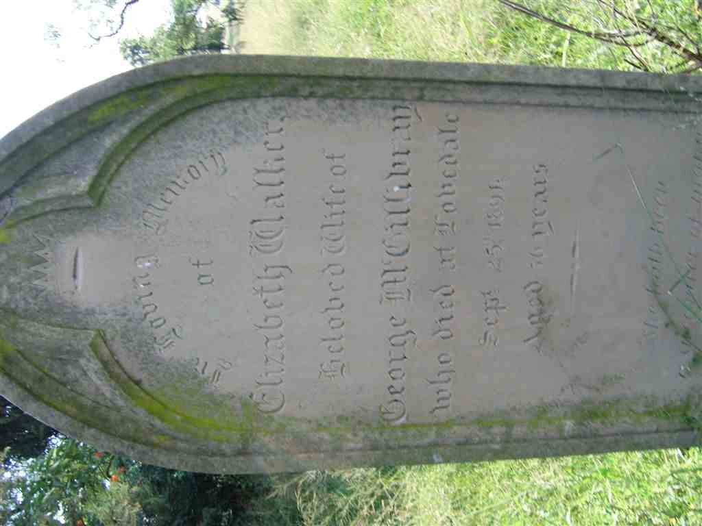 MCGILLIVRAY Elizabeth nee WALKER 1835-1891