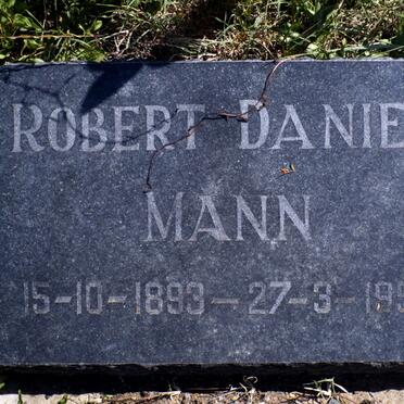 MANN Robert Daniel 1893-1956