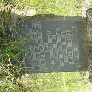 NORTON Theodore Walter Cecil 1871-1950 &amp; Louisa Eleanor 1864-1960