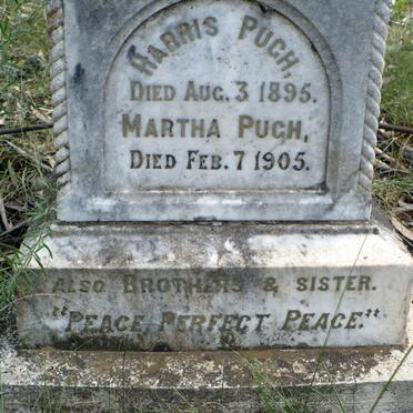 PUGH Harris -1895 &amp; Martha -1905