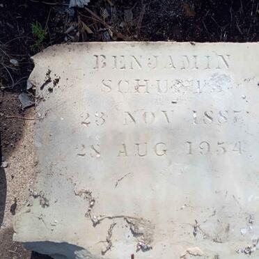 SCHULTZ Benjamin 1887-1954