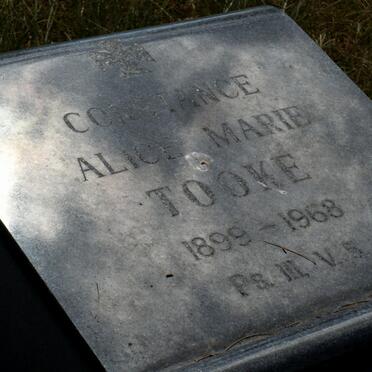 TOOKE Constance Alice Marie 1899-1968