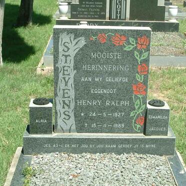 STEVENS Henry Ralph 1927-1989