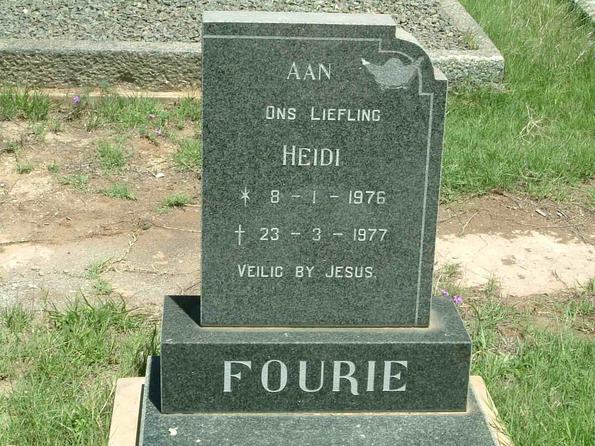 FOURIE Heidi 1976-1977
