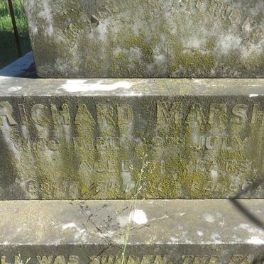 MARSHALL Richard -1922