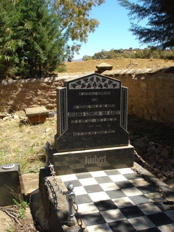 JOUBERT Johanna Cornelia nee VAN AARDT 1897-1953