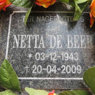 BEER Netta, de 1943-2009