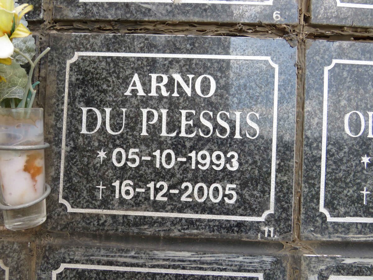 PLESSIS Arno, du 1993-2005