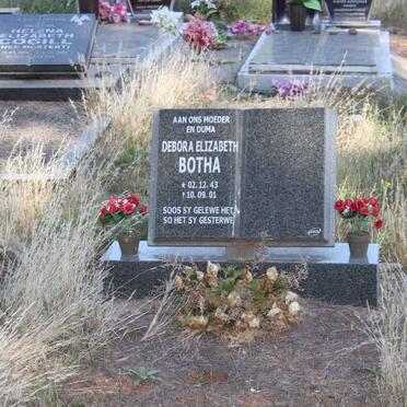 BOTHA Debora Elizabeth 1943-2001