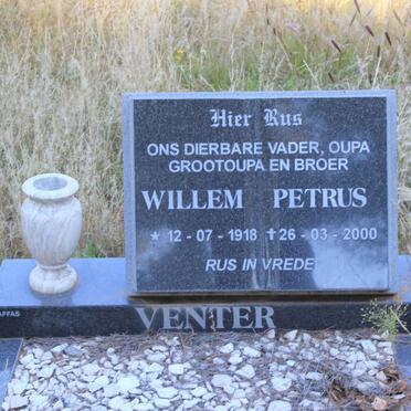 VENTER Willem Petrus 1918-2000