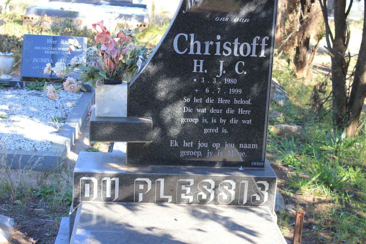 PLESSIS H.J.C., du 1980-1999