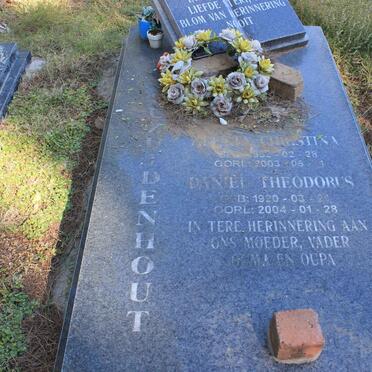 BEZUIDENHOUT Daniel Theodorus 1920-2004 &amp; ? Christina 1932-2003