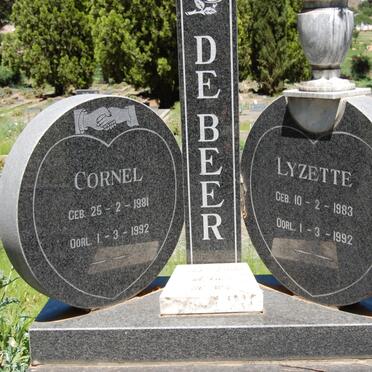 BEER Cornel, de 1981-1992 &amp; Lyzette 1983-1992