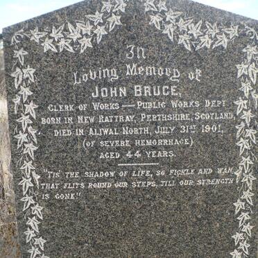 BRUCE John -1901