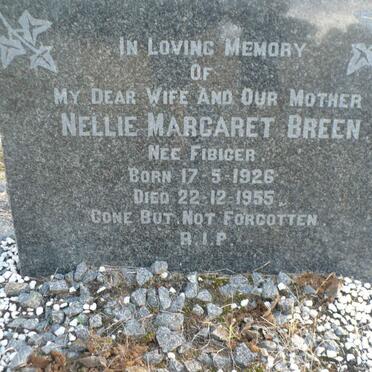 BREEN Nellie Margaret nee FIBIGER 1926-1955