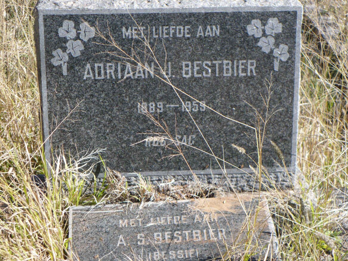 BESTBIER Adriaan J. 1889-1959