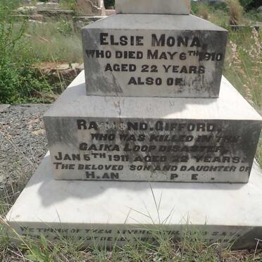 CAPPER Raymond Gifford -1911 :: CAPPER Elsie Mona -1910