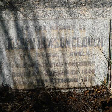 CLOUGH Joseph Dawson 1868-1948