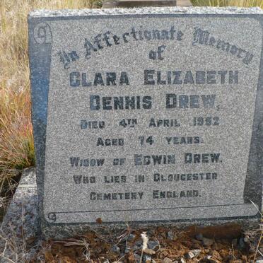 DREW Clara Elizabeth Dennis -1952