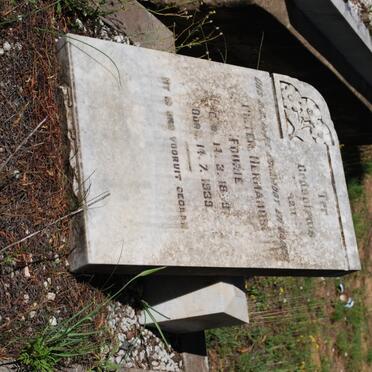 FOURIE Pieter Hermanus 1889-1939