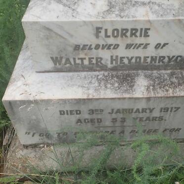 HEYDENRYCH Florrie -1917