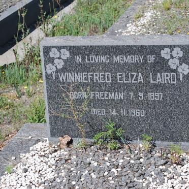 LAIRD Winniefred Eliza nee FREEMAN 1897-1960