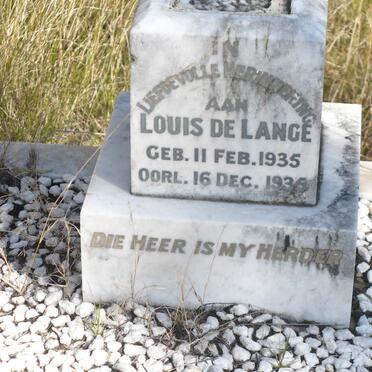 LANGE Louis, de 1935-1935