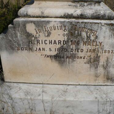 McNALLY H. Richard 1879-1897
