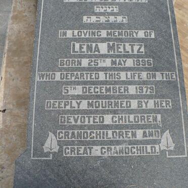 MELTZ Lena 1896-1979