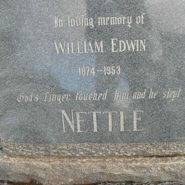 NETTLE William Edwin 1874-1953