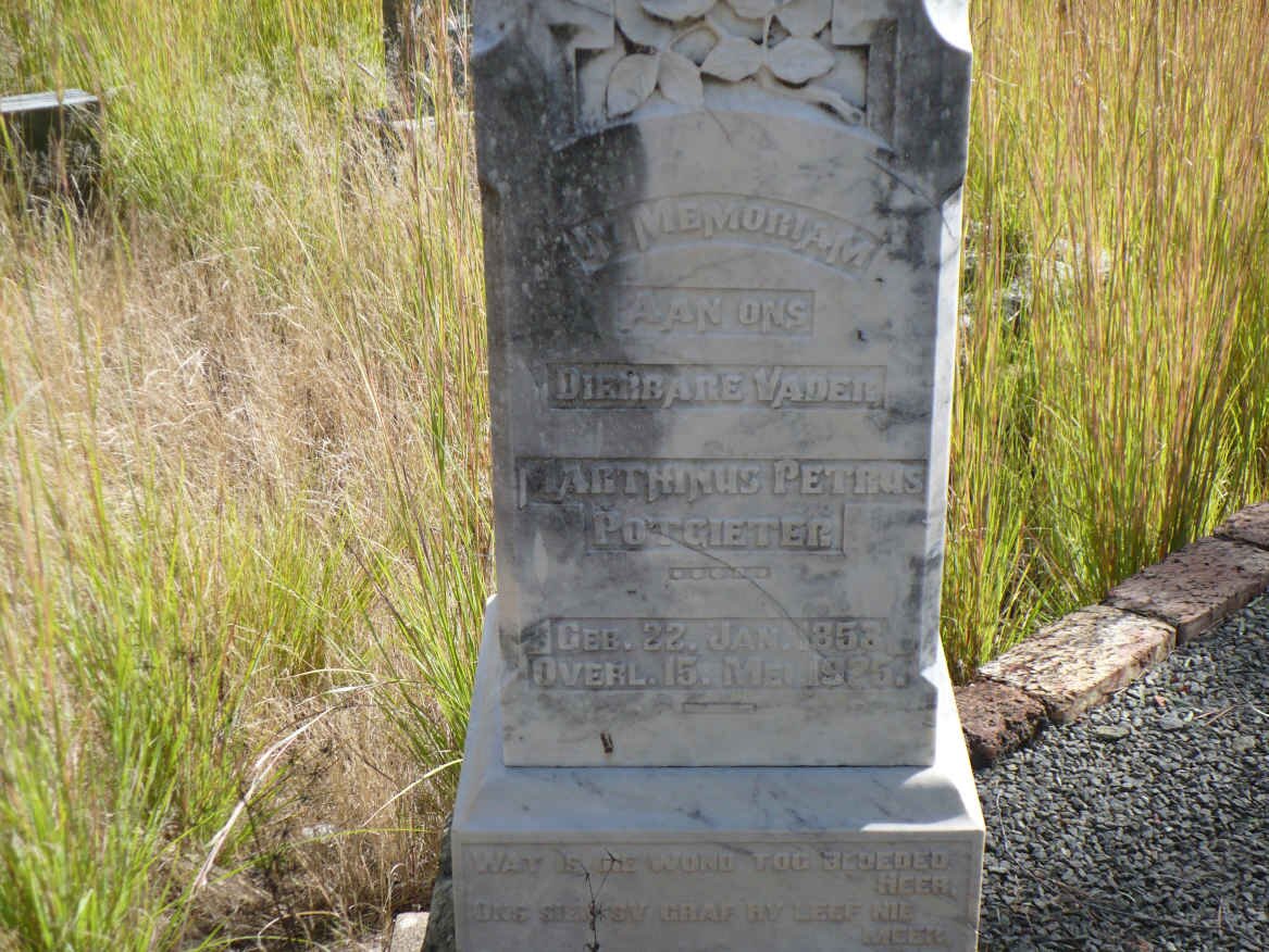 POTGIETER Marthinus Petrus 1853-1925