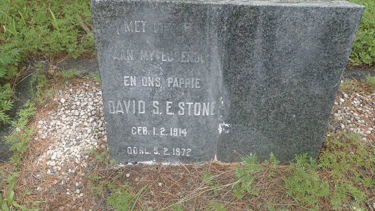 STONE David S.E. 1914-1972